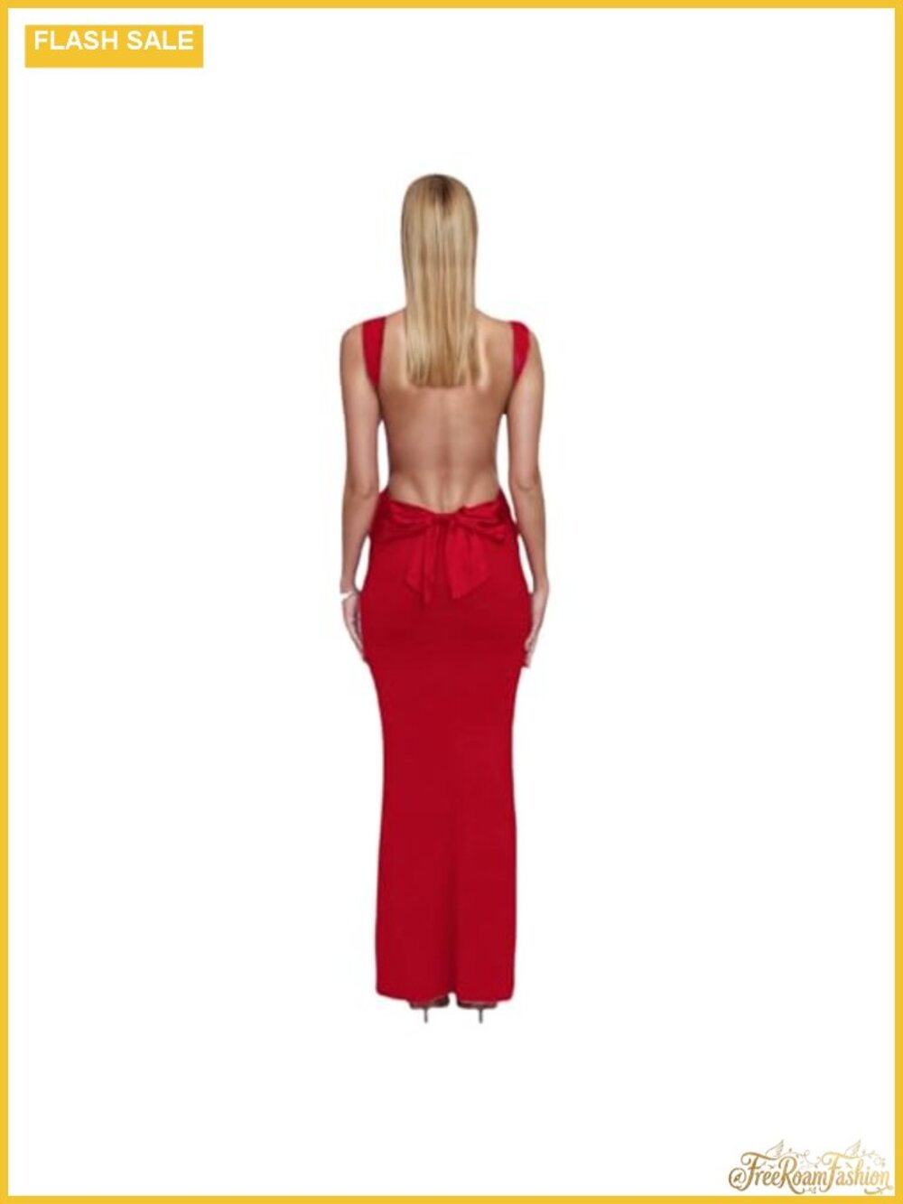 Women's Sexy One Shoulder Backless Maxi Dress Elegant Ruched O Ring Sleeveless